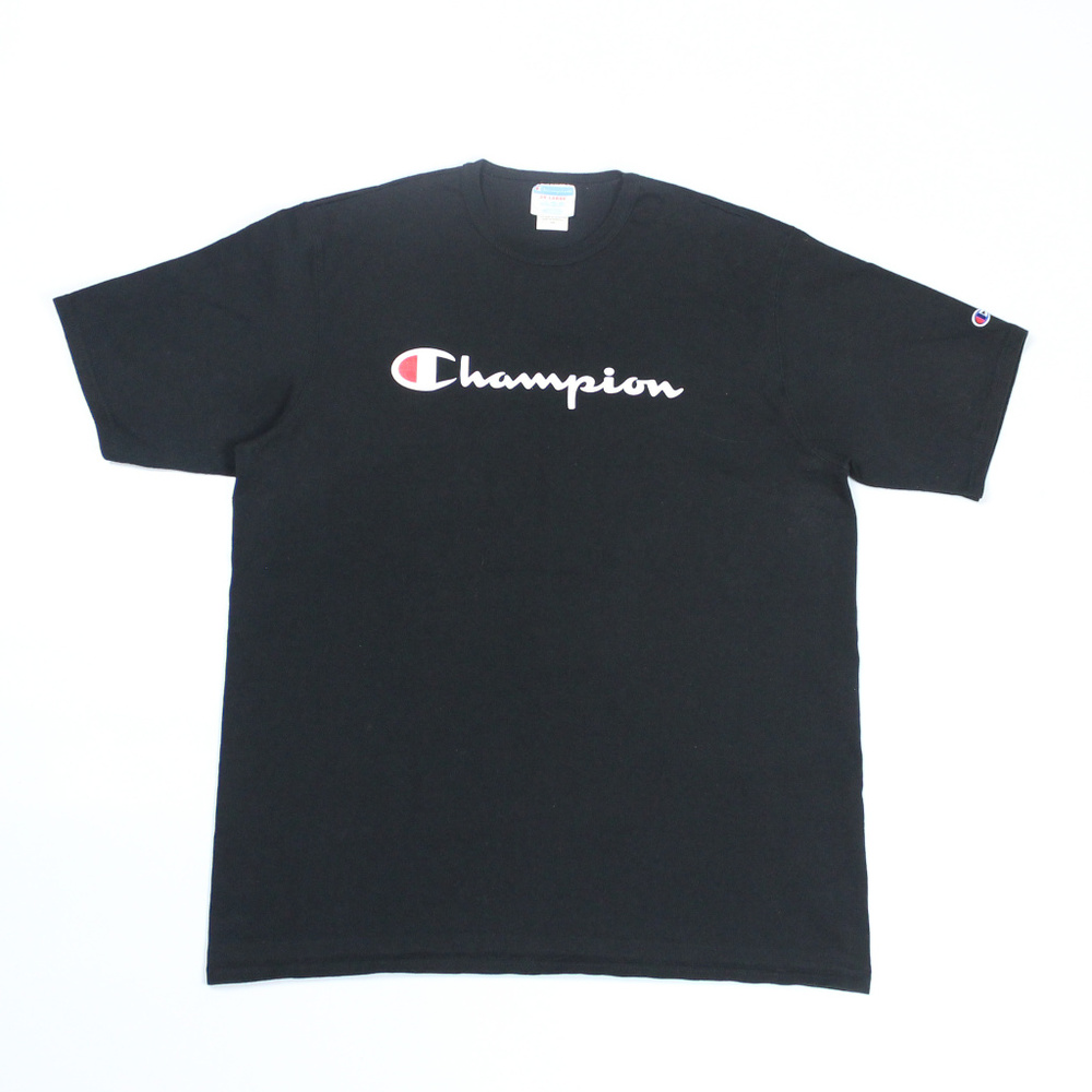 Spellout Logo Graphic T-Shirt Black XXL